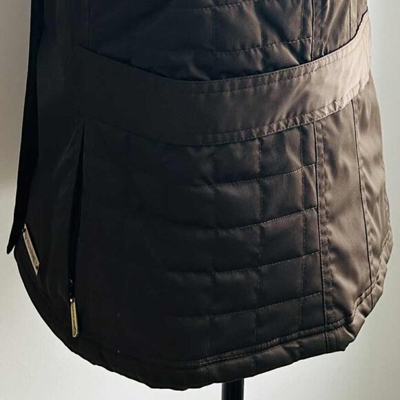 Vuarnet Rich Chocolate Quilted Technical Vest with Gold Hardware – US M - Picture 6 of 13